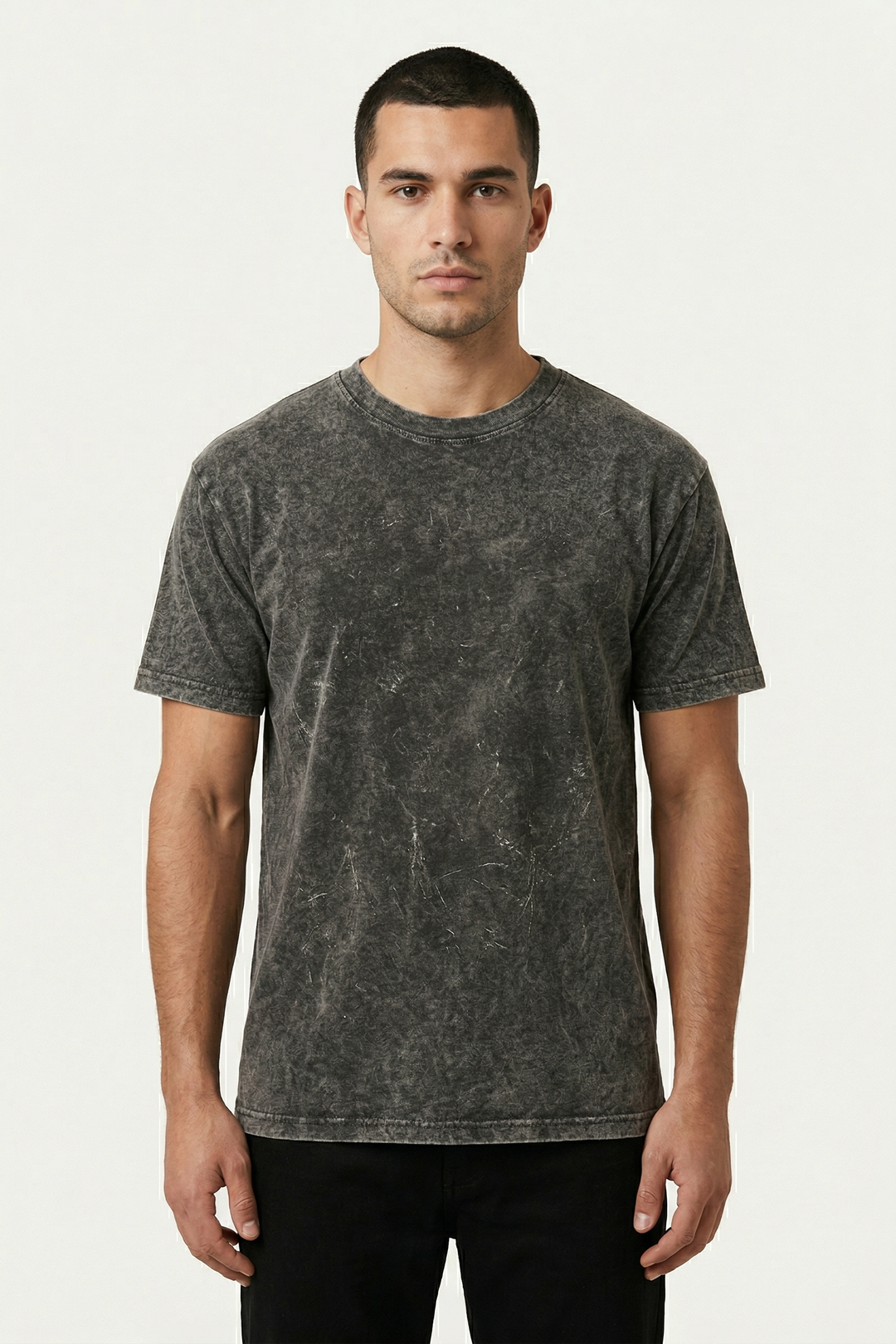 Vintage Wash Essential T-Shirt – Army Green