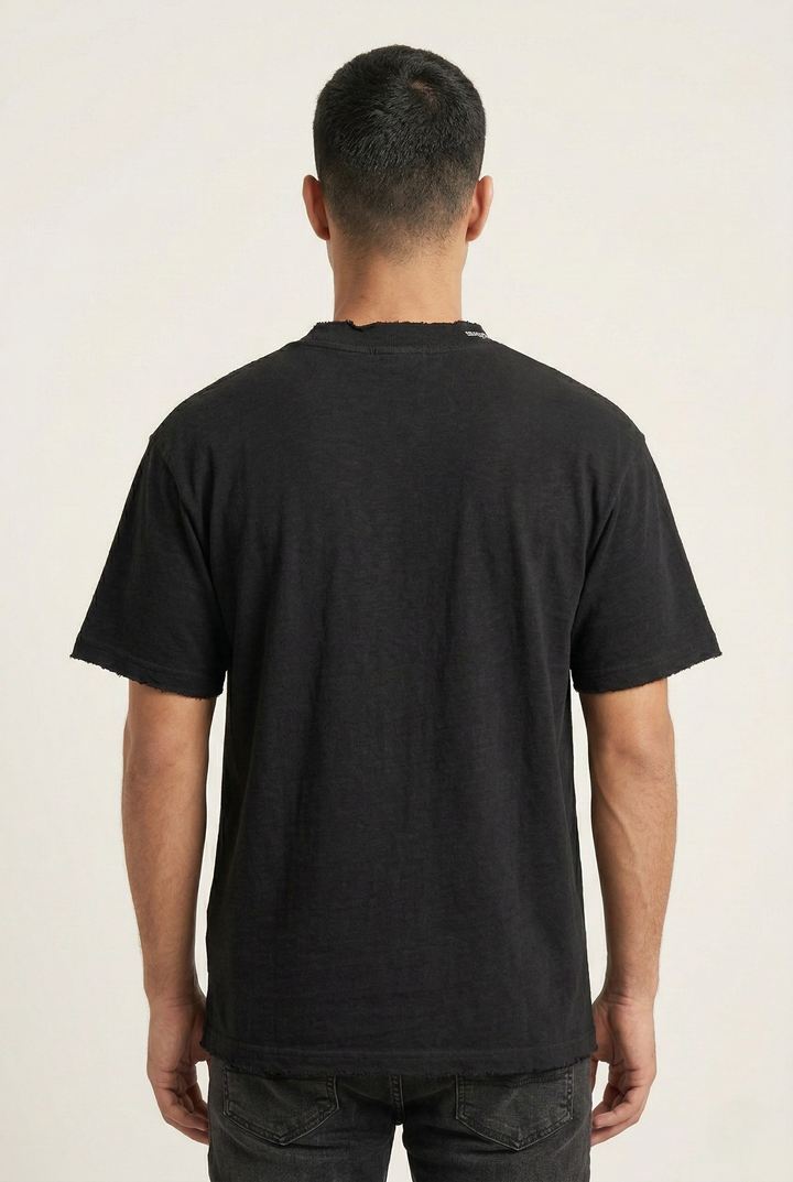 Men’s Round Neck T-Shirt Black