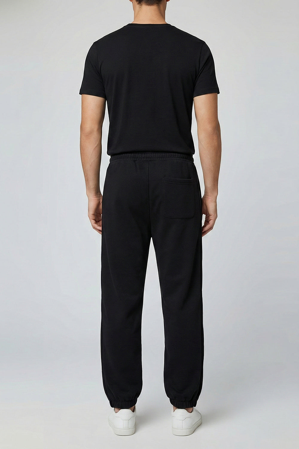 Black Trackline Joggers