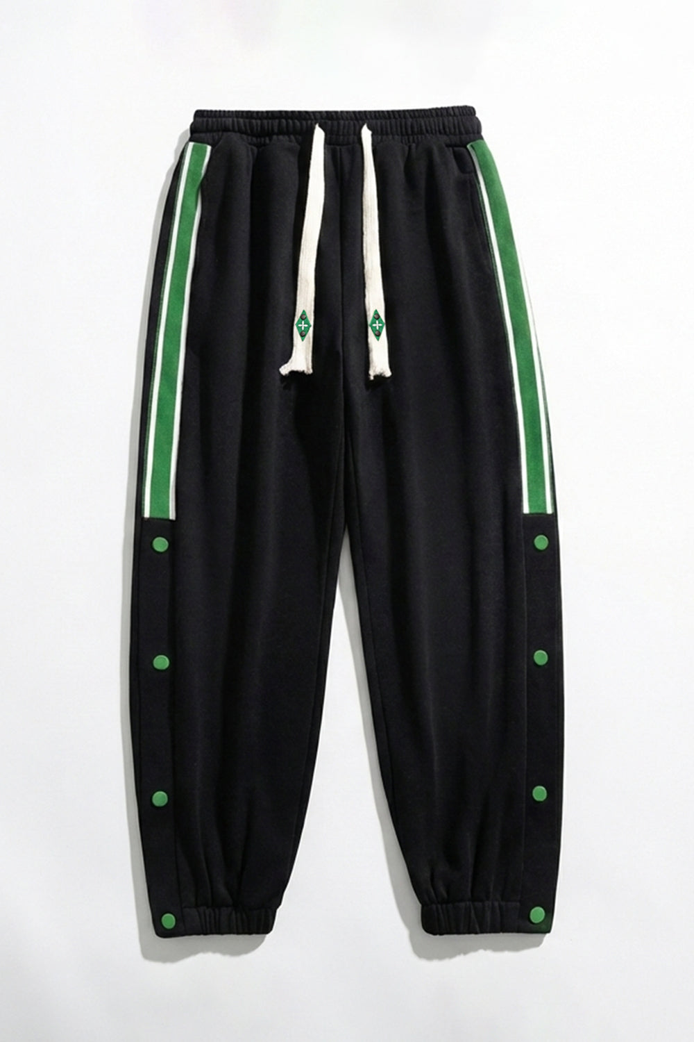Black Trackline Joggers