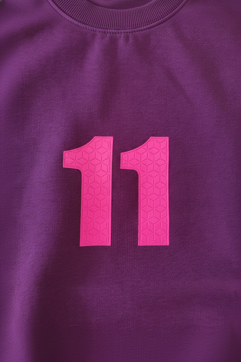 Men's crew neck sweatshirt Purple
