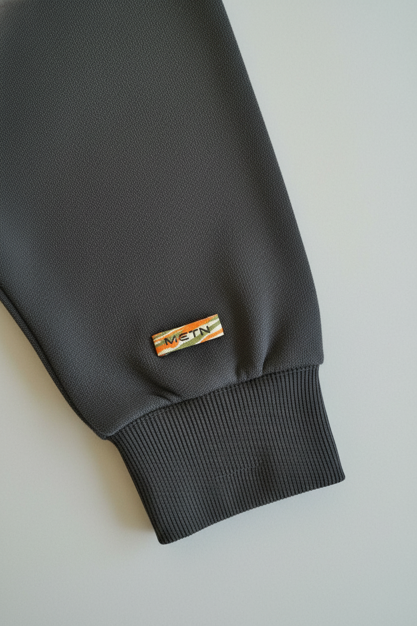 Men's crew neck sweatshirt Black