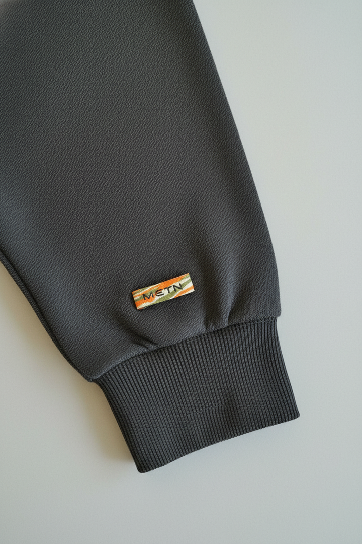 Men's crew neck sweatshirt Black