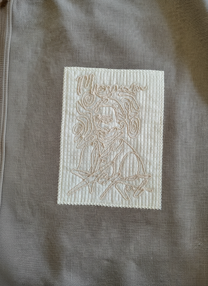 Men's crew neck sweatshirt Khaki