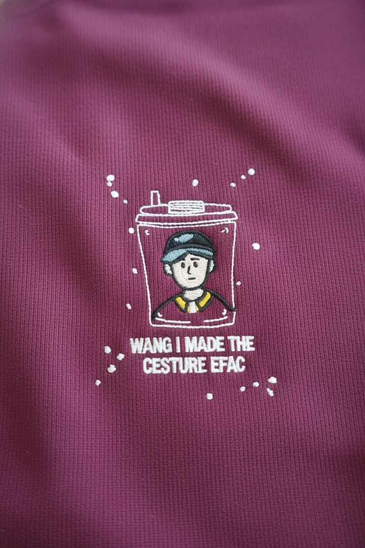 Men's crew neck sweatshirt Red