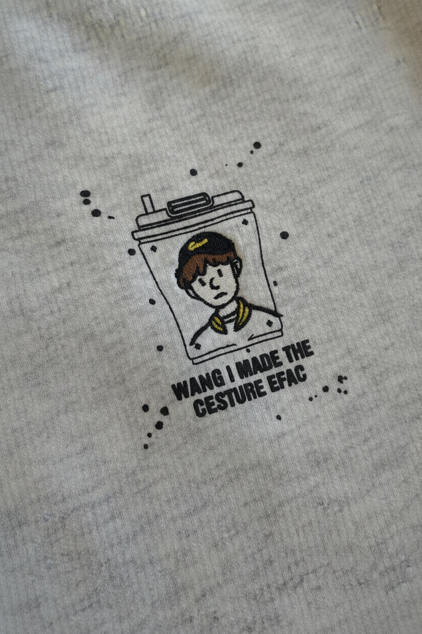 Men's crew neck sweatshirt Gray