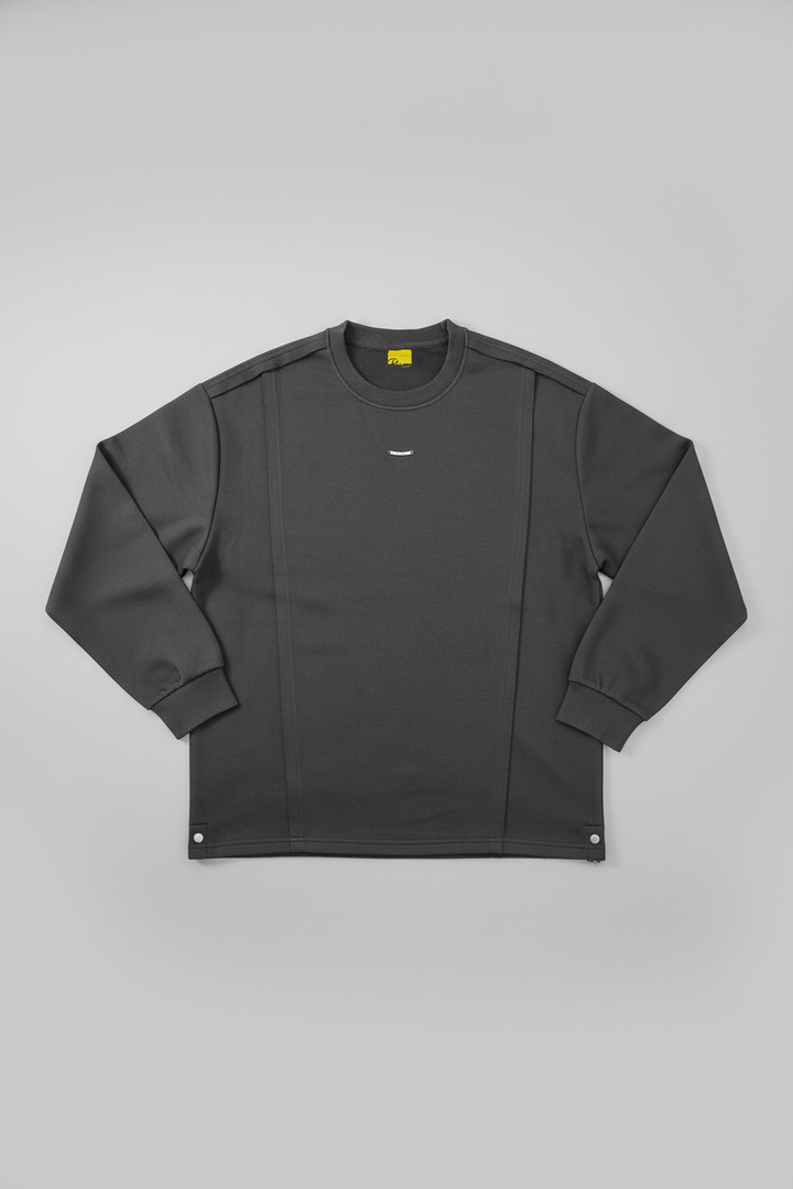 Men's crew neck sweatshirt Gray