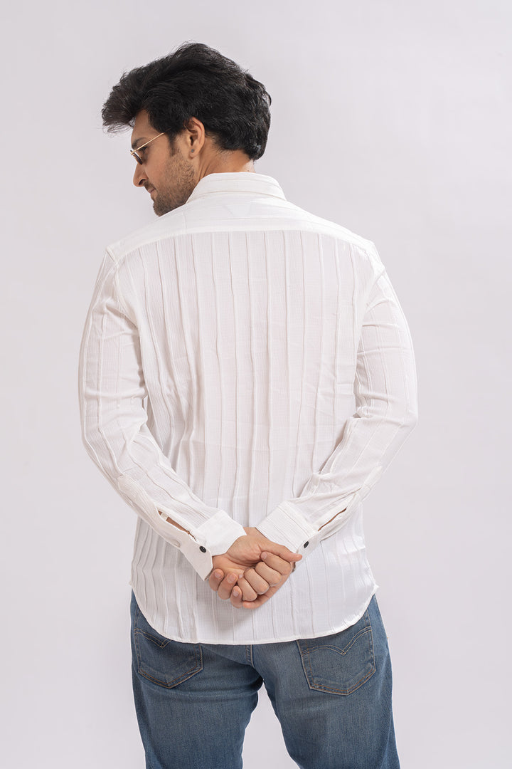 Urban Striped White Shirt