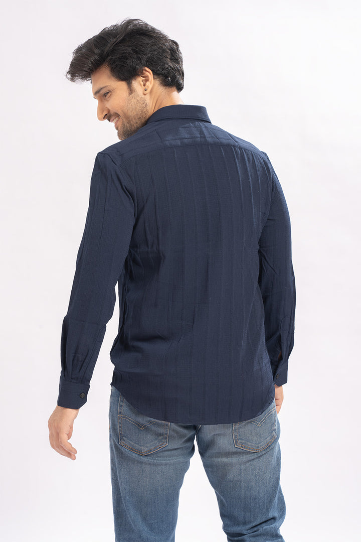 Urban Striped Blue Shirt